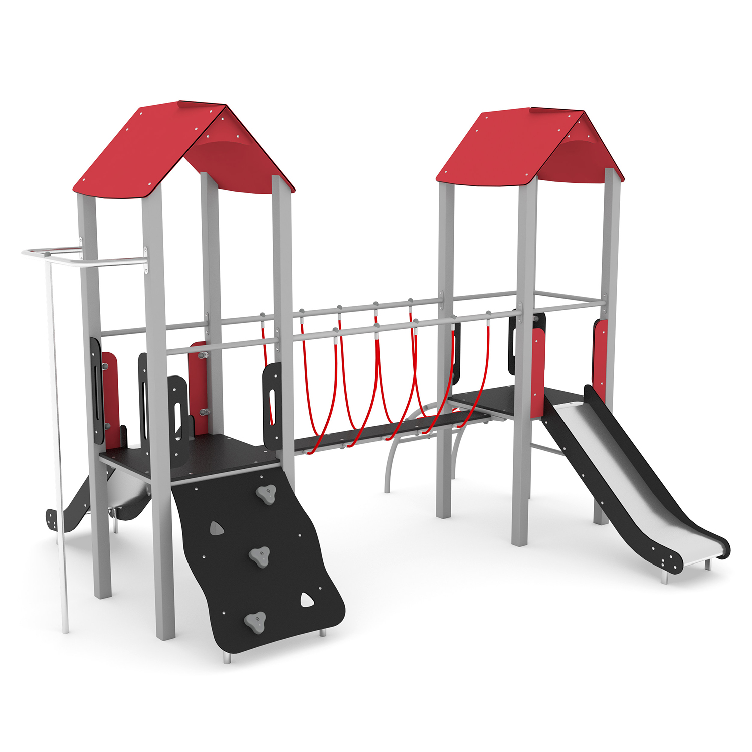 Steel playground on sale equipment